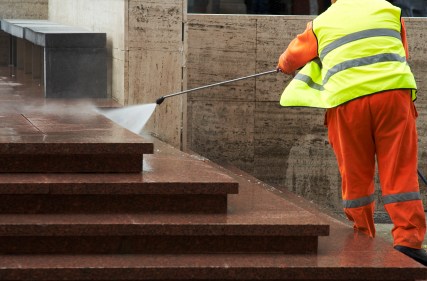 Pressure washing by TUG Cleaning Services.